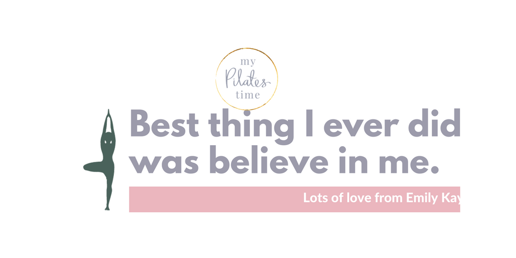 bjreading's tweet image. Best thing I ever did was believe in me. #pilates #mypilatestime