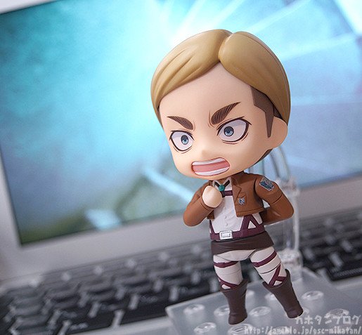 gsc_kahotan's tweet photo. 本日のブログを更新いたしました！⇒【心臓を捧げよ！！】「ねんどろいど エルヴィン・スミス」5月30日（火）案内開始◎ https://t.co/3qayXhSfdO #shingeki #進撃の巨人 #goodsmile この他とっておきの付属パーツが…！？詳細は記事にて！ https://t.co/1J2qJ8Qx2D