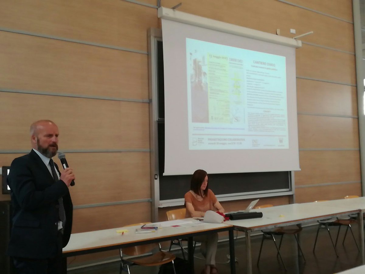 saverio_massaro's tweet photo. Il sindaco di San Giovanni Valdarno introduce il progetto Cantiere Civico #civicjam #biennalespaziopubblico #bisp2017 @CivicWise_IT https://t.co/CJk8SIyM6J
