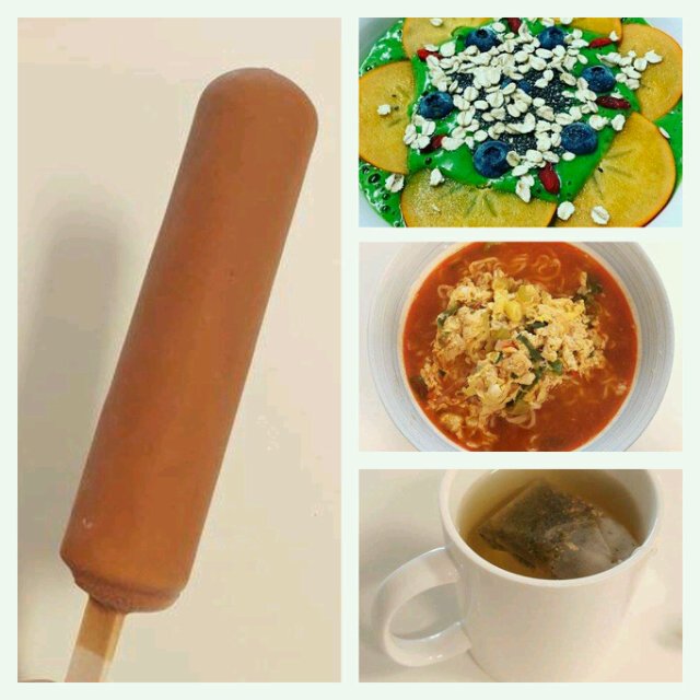 #LotusTea #WallsDungDung #SmoothiesAndFruits #Ramnyun #audysaurus #Mydailyfoods #miam #afternoon