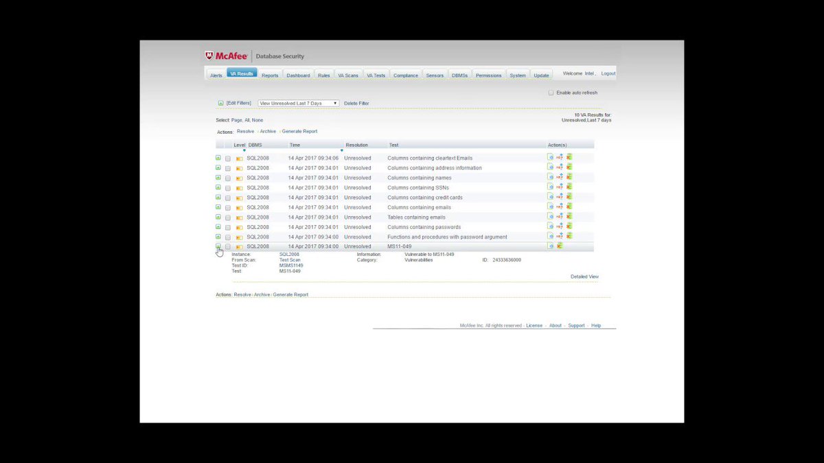 dataloco's tweet image. McAfee Database Security dub.io/s/159281 #database_security #mcafee