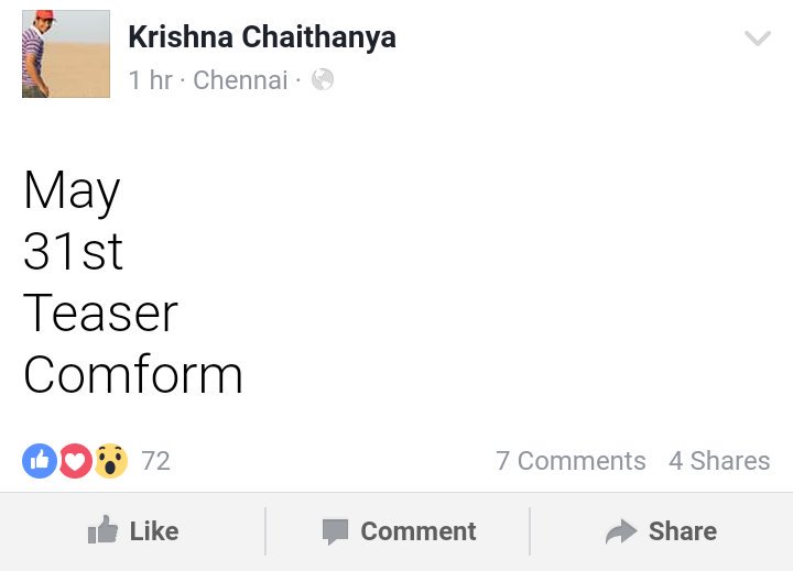 Urtruefan's tweet image. #SpyderTeaserOnMay31st !!