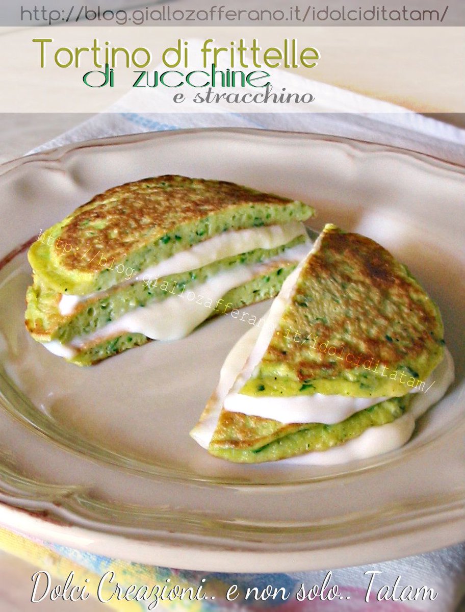 Kalulu_it's tweet photo. Tortino di frittelle di zucchine e stracchino https://t.co/NLh57wcteB @GialloZafferano #goloso #invitante #secondopiattoleggero #gustoso https://t.co/jmtUZu5q9L