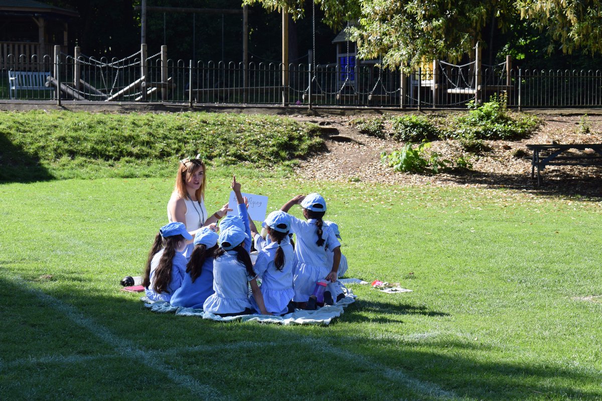 Is there anything lovelier than a lesson in the sunshine on a glorious day?