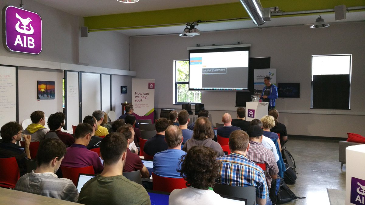 hougi_pat's tweet photo. @
#ATLANTEC17 Docker deepdive workshop up and running with @estesp. Thanks @IBMGalway and @ITAG_IE https://t.co/gmRQI8CAs1