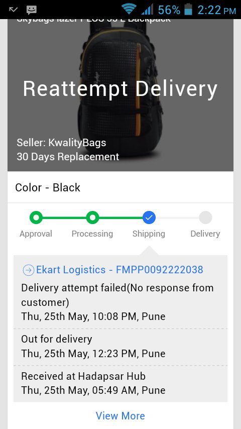 PRANAVBUDHE's tweet photo. @Flipkart @flipkartsupport @_sachinbansal Just give me proof that u have contacted me on 25th May in regard delivery of my order.  #worst https://t.co/DweV6ZoVRa