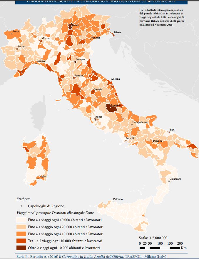 Numeri e diffusione <a href="/blablacarIT/">BlaBlaCar Italia</a> in #Fvg #Trieste. Quanti sono e chi sono i nuovi "autostoppisti"? Ne parliamo qui: bit.ly/2ro8BTq