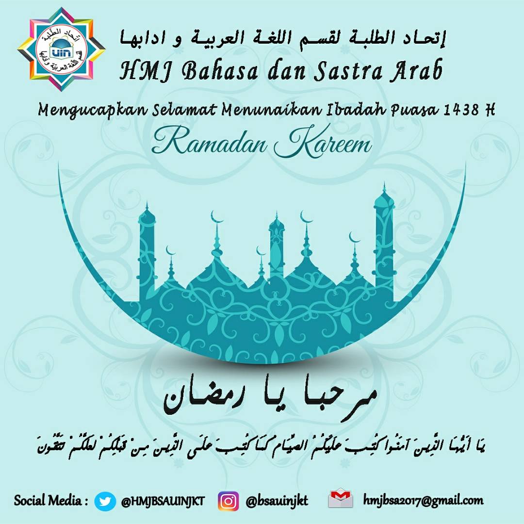 fdhlie26's tweet photo. Selamat Menunaikan Ibadah Puasa 1438 H semoga kita selalu berada dalam keberkahan di bulan yang suci 🙏 https://t.co/iwSwFP4J4j