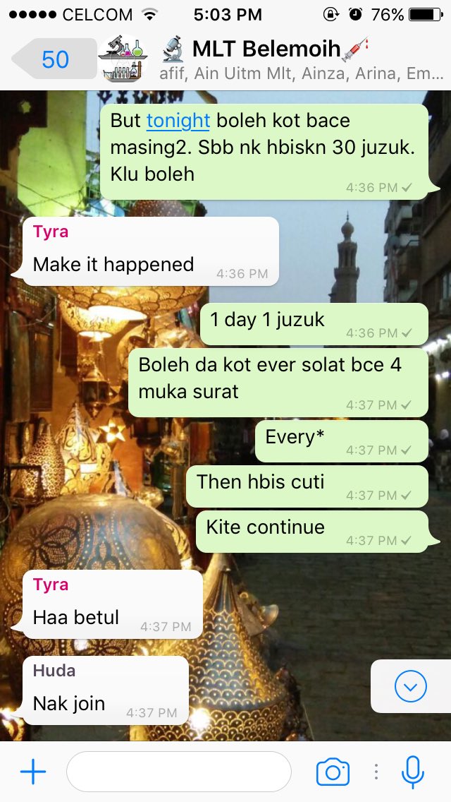 ainhikmah's tweet image. Terharu dgn budk2 ni. Walaupun bz nak exam dah.Tapi Ramadhan buat kami bersatu. 🙆🏻May Allah guide us to the right path #meltech