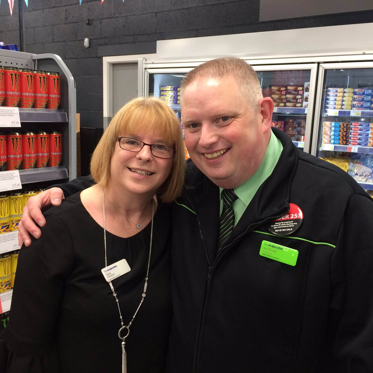 What a fantastic day to see Gary as Manager at our new store in Inkersall