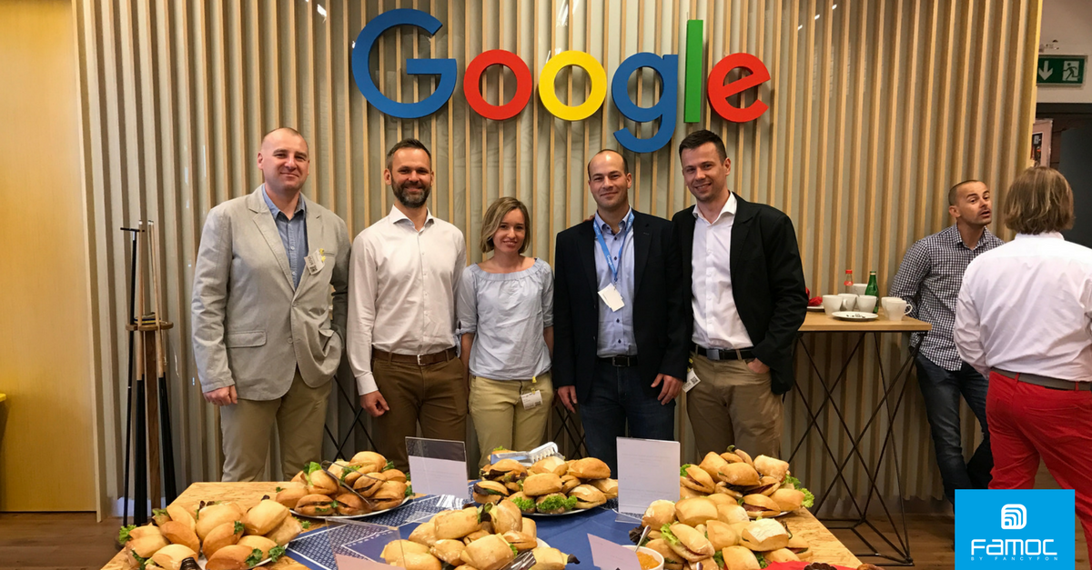 FAMOC_SA's tweet photo. Have you had your lunch already? Today we organize w/ @GoCloudPL & #Google, a meetup "Android and mobile tools in a workplace" #GoFAMOC https://t.co/c61uD809cK
