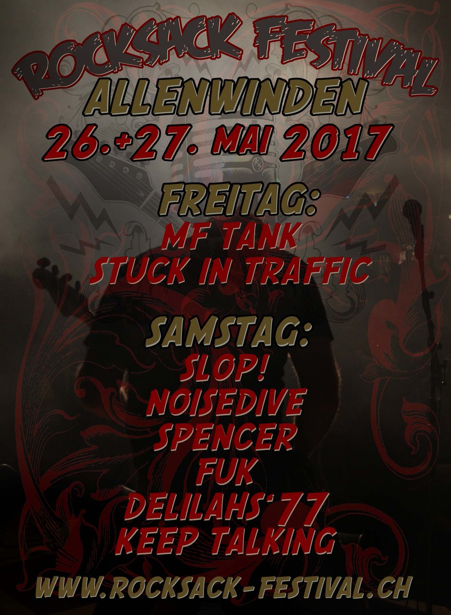 Sat, may 27 next gig at @rocksack-festival Allenwinden