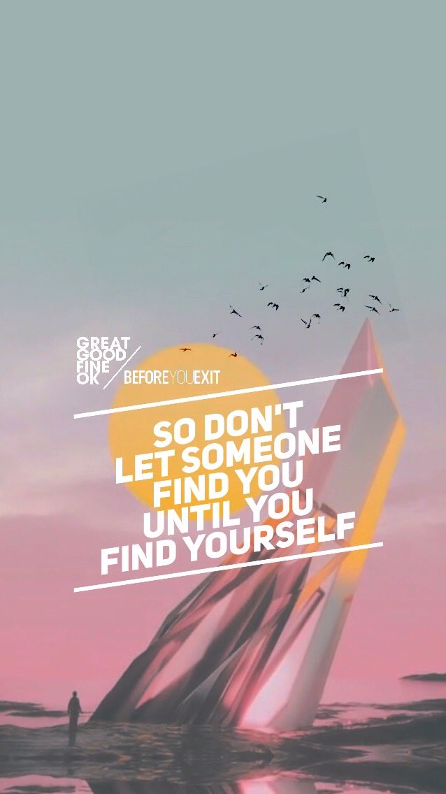 BYEstuffs's tweet photo. #FindYourself lockscreens! -@BYEKiamy https://t.co/1LeSwgpH6M