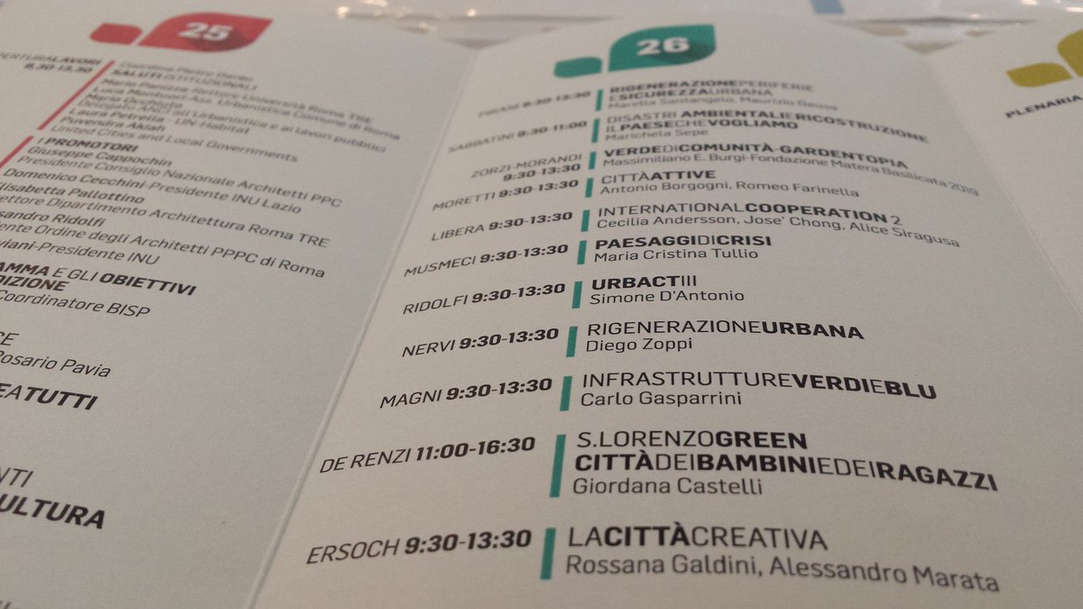 Urbact_IT's tweet photo. Oggi a #Bisp2017 esperienze @URBACT_MAPS @suburbanfringe @SbsLab_Casoria @r_urbact @URBACT2ndChance @VitalCities_EU nel panel @URBACT https://t.co/w3VkDMgZKu