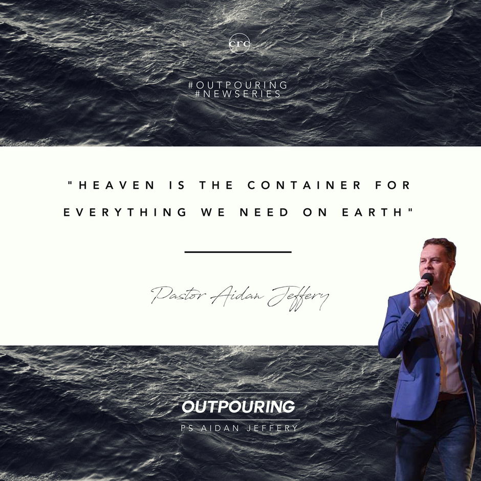 Join us this Sunday for Part 2 of Pastor Aidan's new series OUTPOURING.