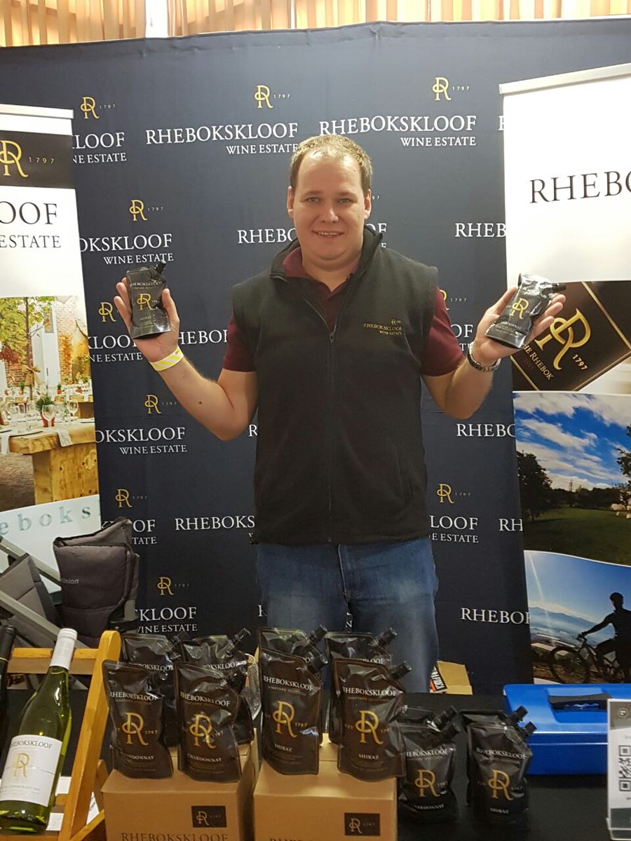 rhebokskloof's tweet image. Taste our wines at @HuntExNow  Eastern Cape this weekend. Tasting Room Manager Henrico van Lill will welcome you #huntex #wine #outdoor