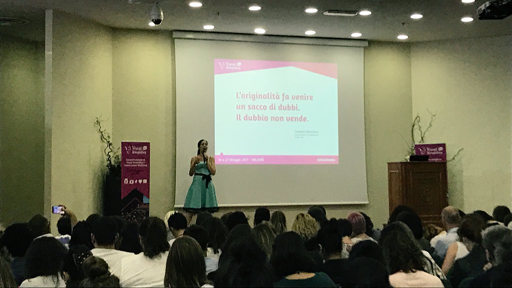 "Cercare di essere diversi senza essere originali, per non creare fraintendimenti" - <a href="/digirebranding/">Carlotta Silvestrini</a> 

#visualsamo