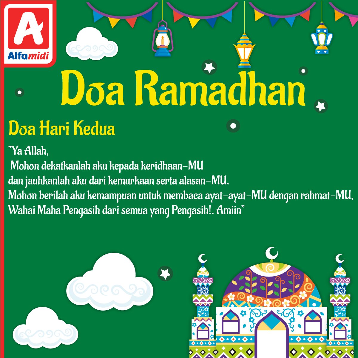 Doa Ramadhan Hari ke-2 #RamadhanbersamaAlfamidi
