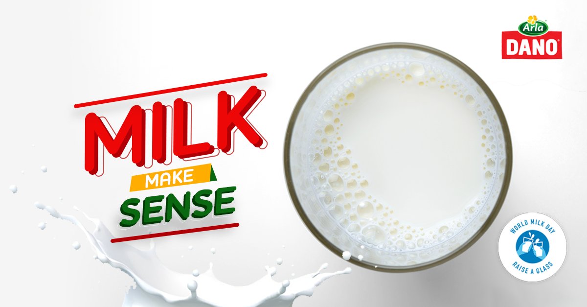 Raise a glass & Nourish the child is our slogan for @DanoMilkNg #WorldMilkDay coming up in few days #MilkMakeSense