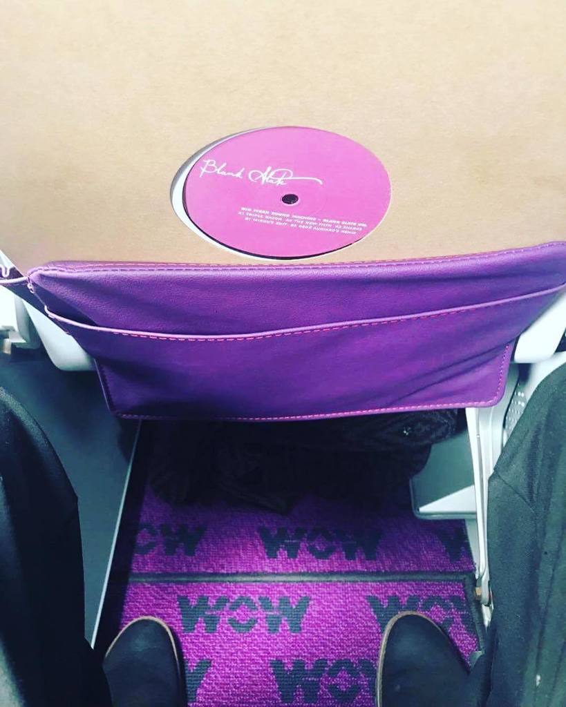 BlankSlateRec's tweet photo. Spotted in the wild. Color coordination is key @bigmeansoundmachine #wowair #iceland #afrobeat #blankslate https://t.co/Gok1bvAdut https://t.co/n5hmI01RZV