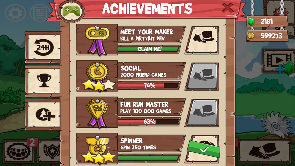 Stiltskin_Rumpl's tweet photo. TY TY TY TY  #Wiida Finally met my maker #funrun2 https://t.co/t05EM707Nc