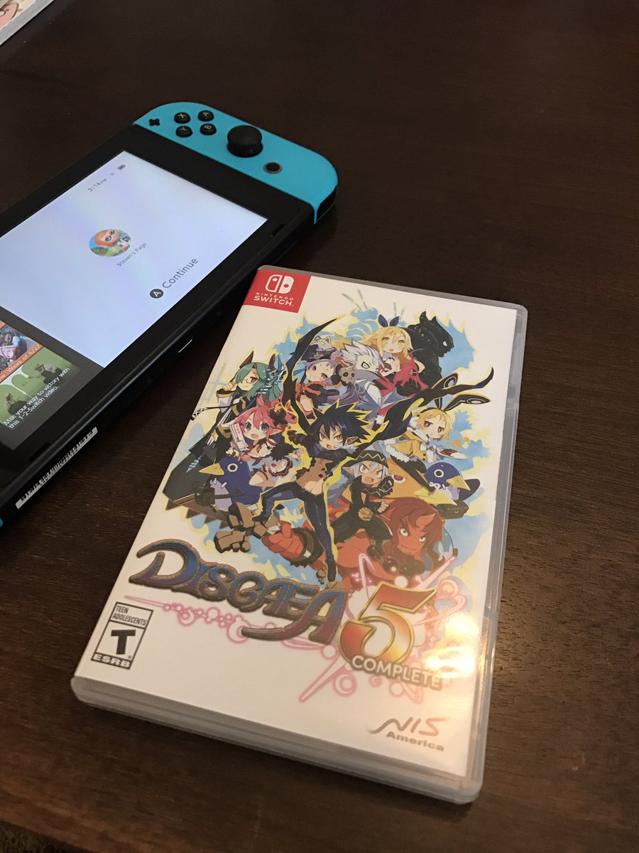 handheldmode's tweet image. I'm loving disgaea on the switch, anyone else get it yet?, how you liking it on your switch?
