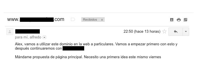 AlexAzopardo's tweet photo. Brief para una web; haz magia, no sé cual, tú hazla y para hoy.
#Clientada https://t.co/dh8pLJNygt