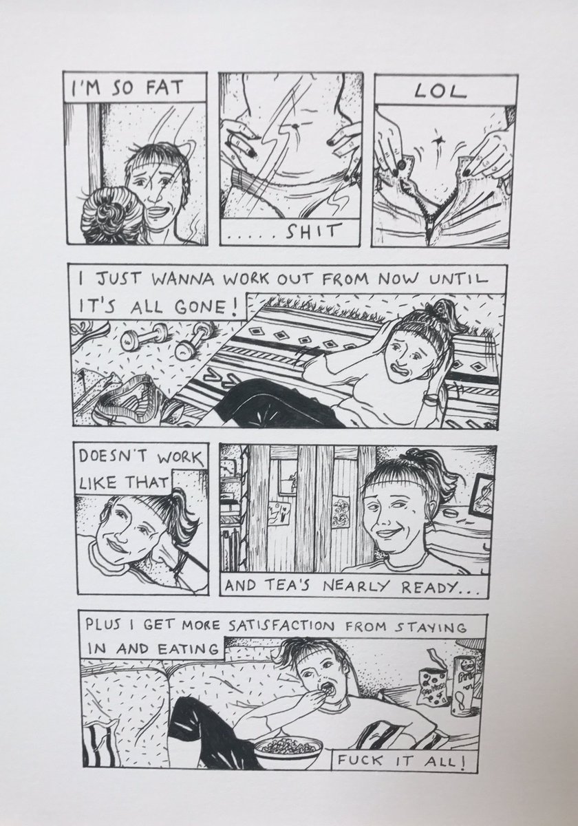 ItsPaulTurner's tweet photo. #mood
#art #lydiahaworth #me #fat #fatty #exfatty #food #exercise #cartoon https://t.co/z9Holmt3hv