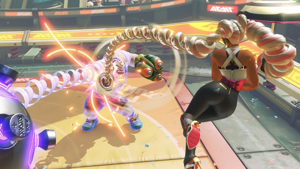 handheldmode's tweet image. Twintelle #ARMS, excited for the testpunch later today.. I know she won't be playable, who are you most excited to play as on the testpunch?