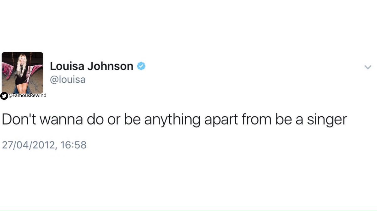 FamousRewind's tweet image. All our dreams can come true if we have the courage to pursue them. @louisa 🔥