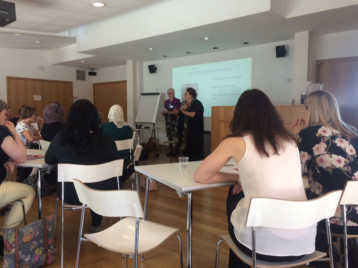 ORIMnetwork's tweet photo. Professor Cathy Nutbrown opening the #ORIMnetwork day - talking about collaborative research https://t.co/uURZDukTsT