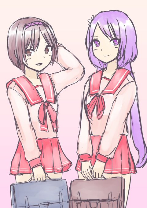 制服九十九姉妹落書き 