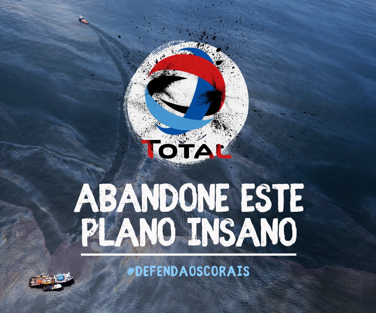 doetweetbr's tweet photo. Eu quero que a @Total abandone AGORA o plano de explorar petróleo perto dos Corais da Amazônia! #DefendaOsCorais https://t.co/w56m87cHeX