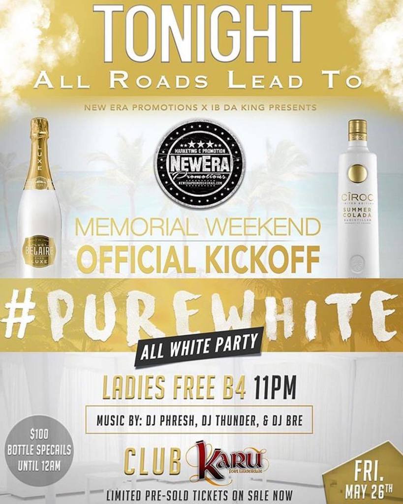 djbre__'s tweet photo. I'm rocking with @newerapromotion &amp; @ib_da_king tonight! #PUREWHITE17 at KARU! 🤴🏾🔥 https://t.co/LgOyvWMCoo https://t.co/Oy7YNAl1ue