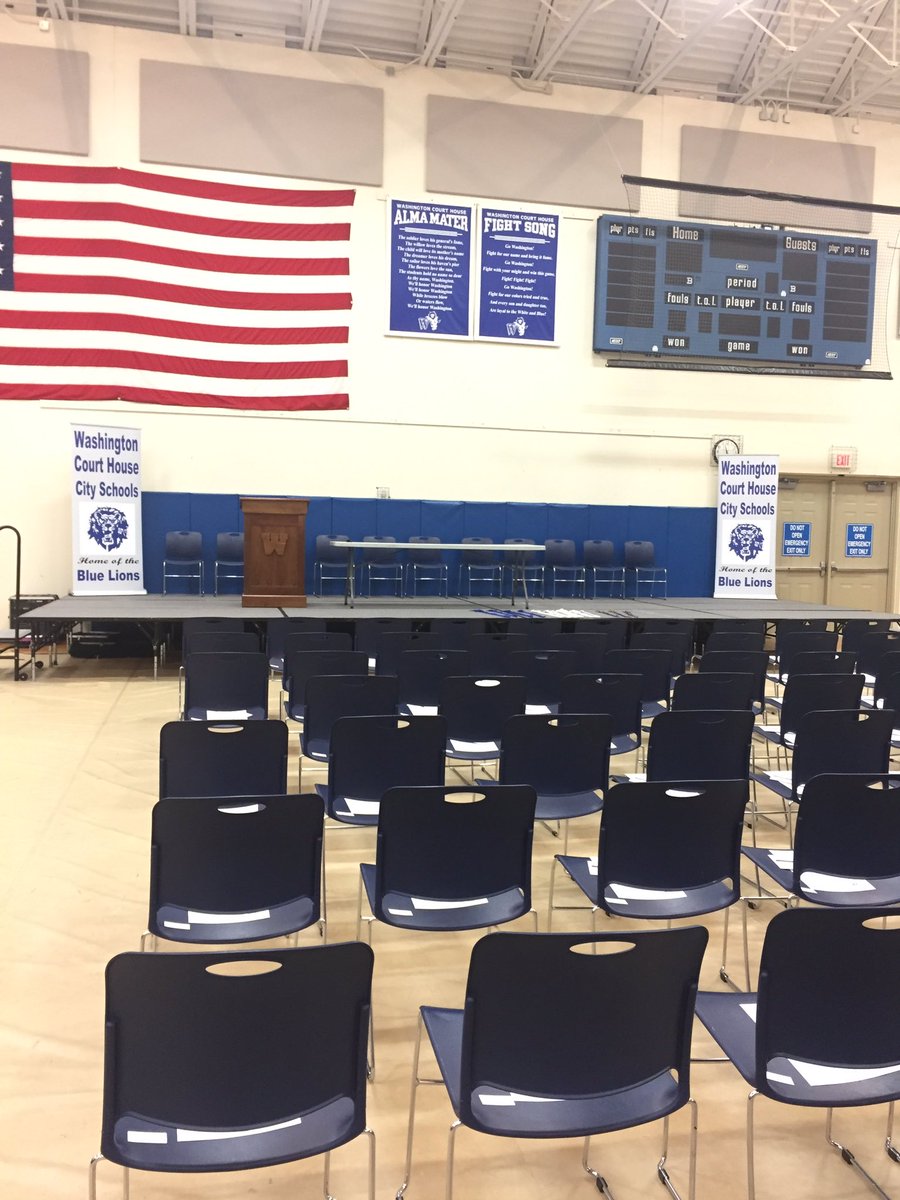 Graduation preparation underway!