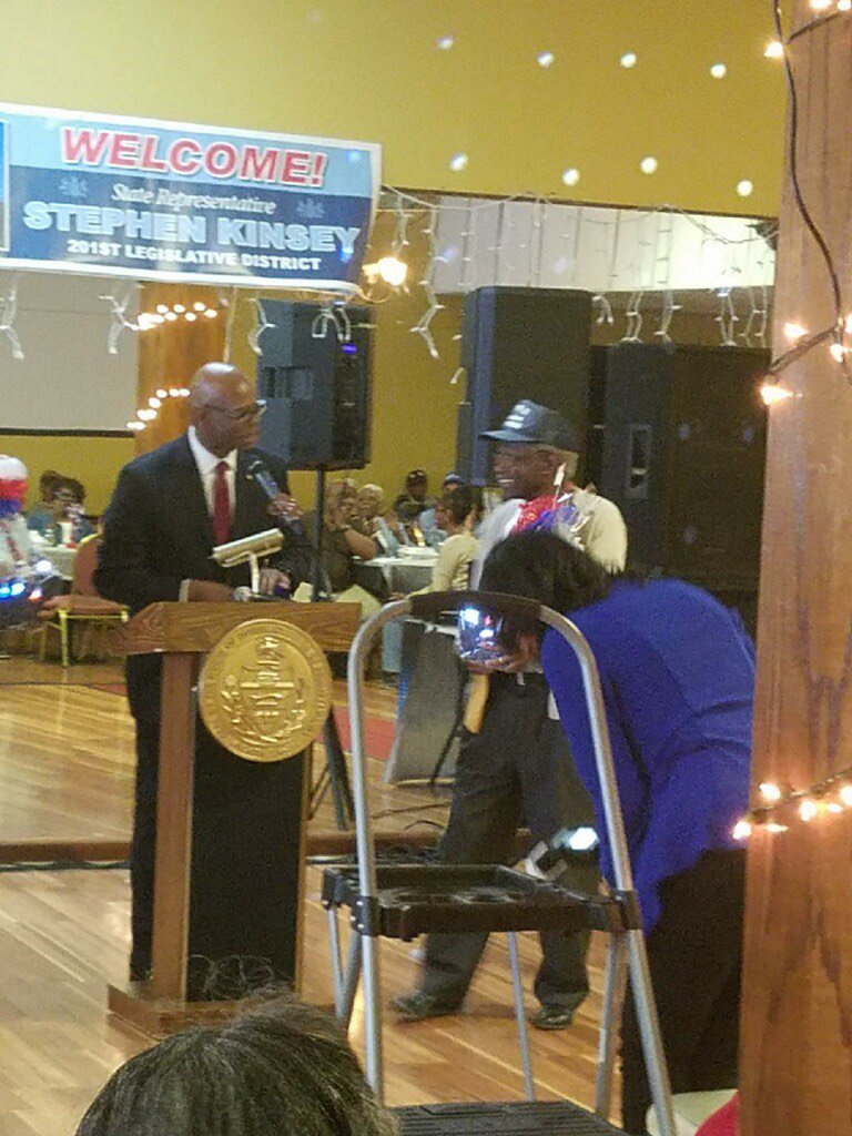 UESFVets's tweet image. On Saturday, the UESF Veterans Program honored the #TuskegeeAirmen as part of a #SaluteToVeterans event hosted by @RepKinsey!