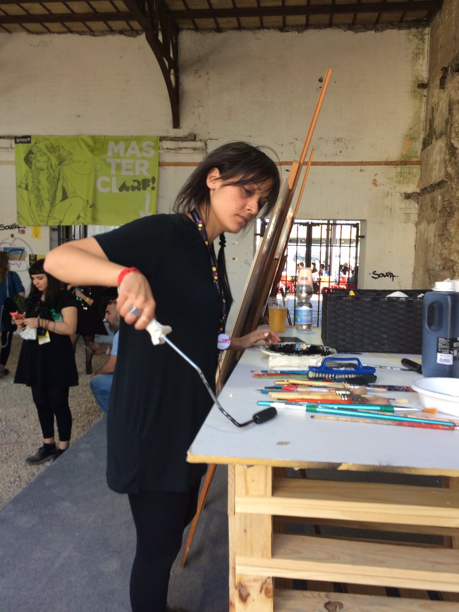 arfestival's tweet photo. Ultimi preparativi per il #SelfARF Live di Serena Schinaia! #ARF3 https://t.co/7xdtdmNAC7