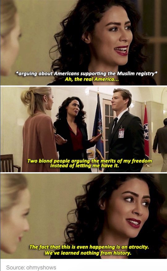 Scene from Quantico: