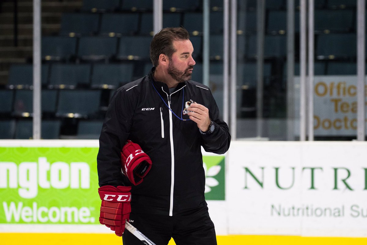 Coach Nelson getting the boys ready for battle. #GoGRG #FINishSJ https://t.co/ct4Zfl3kF2