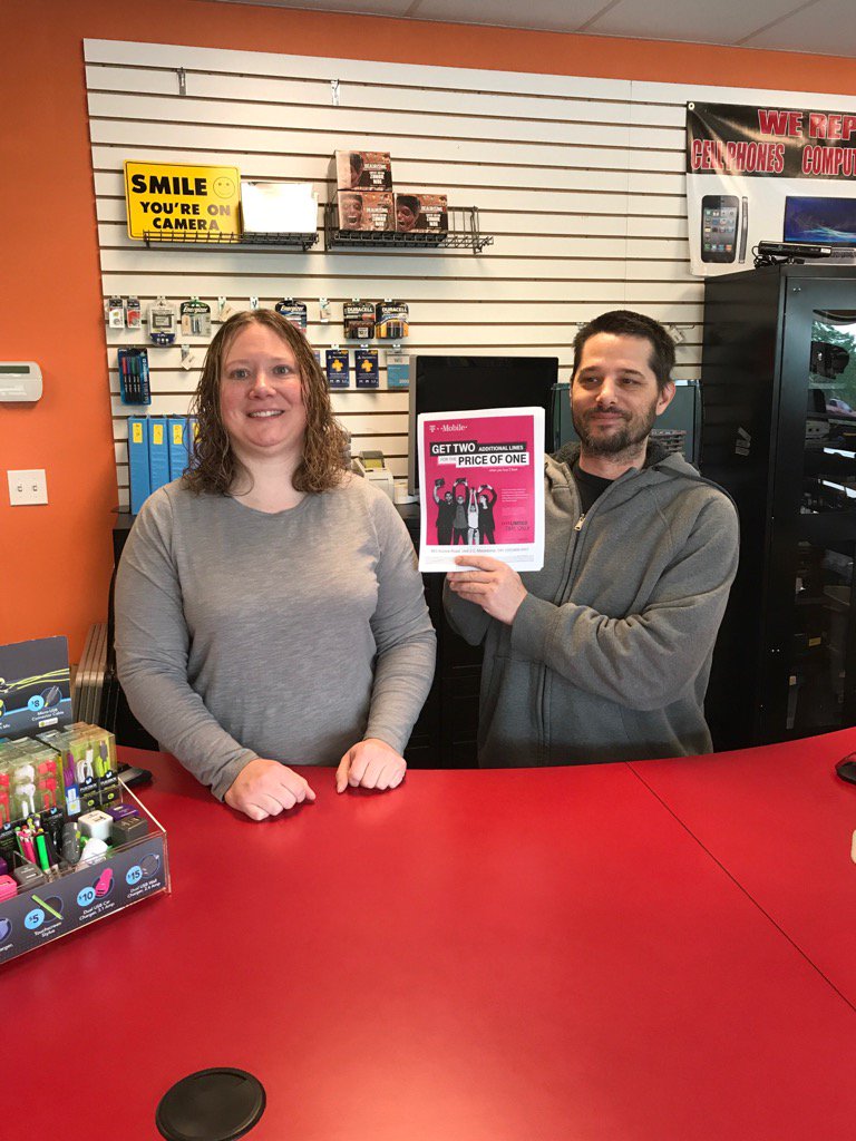 Mac visiting our friends at Device Repair Experts