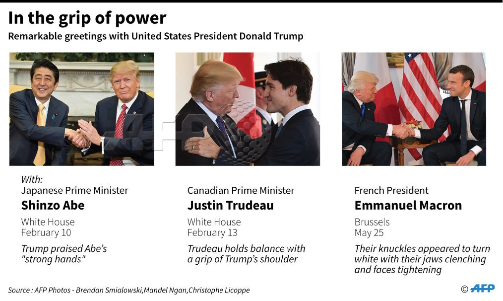 PotusHandShake tweet picture