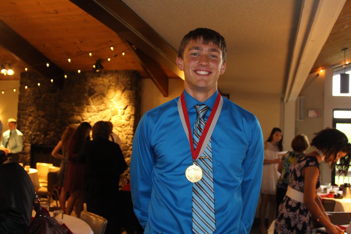 CantonLocal's tweet image. From Sr Awards Program today -  Outstanding Sr Boy/Girl - Alex Faiello &amp;amp; Jacob Porter &amp;amp; Valedictorian Nate Thompson