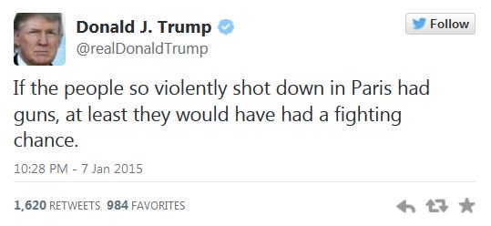 rcokyxbf's tweet image. Even trained warriors have "Friendly Fire". More guns in untrained, inexperienced hands, leads to MORE tragedy, not less.
THIS IS STUPID!