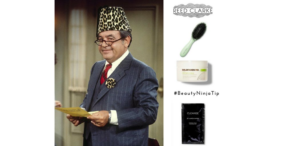ShopReedClarke's tweet photo. #BeautyNinjaTip for #FathersDay! Hook up #Dad with a Harry Josh Brush, Goldfaden MD's Scrub &amp; Cleanse Face Wipes at https://t.co/YtO9pJxg6E https://t.co/TrOF3a565S