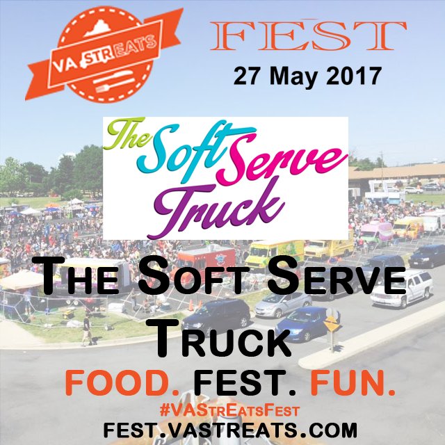 VAStrEats's tweet photo. Look whose coming to #VAStrEatsFest: The Soft Serve Truck https://t.co/B1iVxPJv4p https://t.co/6U40FotueY