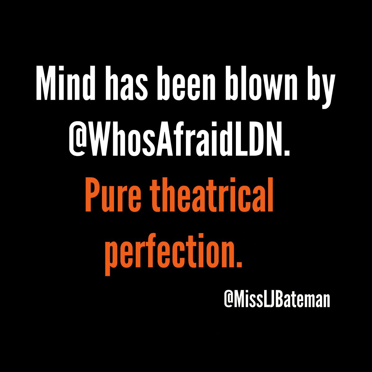 Our final performance is tomorrow!