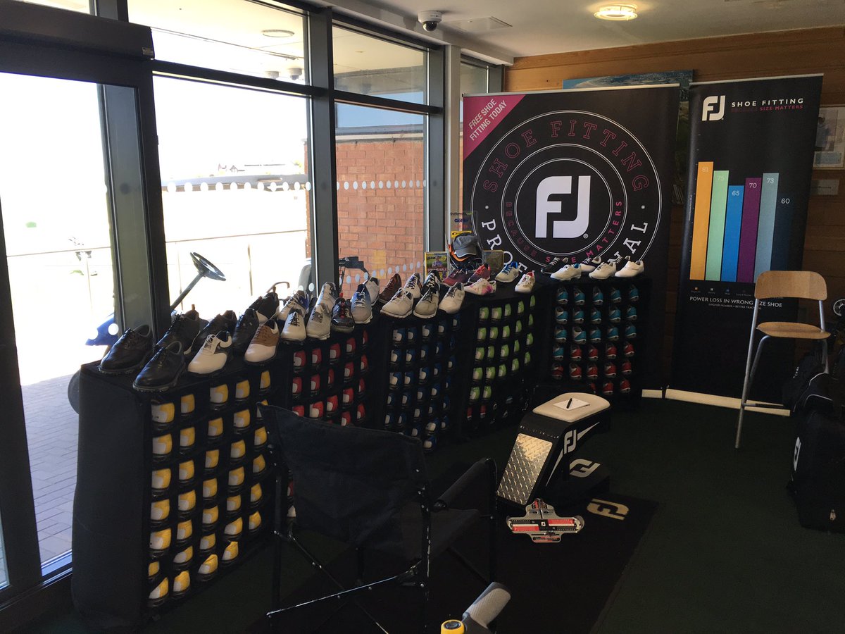 LewisgMackle's tweet photo. @FootJoyEurope Shoe Fitting @WestLancsPro @GavinAbsonGolf 1 - 5pm. #no1shoeingolf https://t.co/93SlhiFe7R