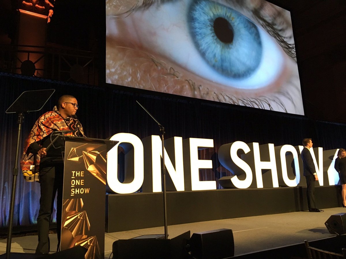 Bizcommunity's tweet photo. #OneShow2017: Reflections with @JoePublicUnited's @XolisaDyeshana | https://t.co/elot4FWMMs @leigh_andrews via @Biz_Marketing @OneShow https://t.co/6E95jnRvbv