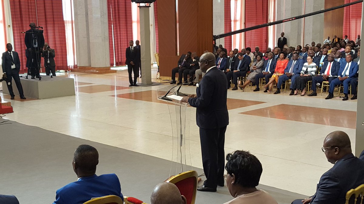 #Gabon Au cours de son allocution, le Président Maganga Moussavou est revenu sur les propositions émises durant les travaux #DialPo