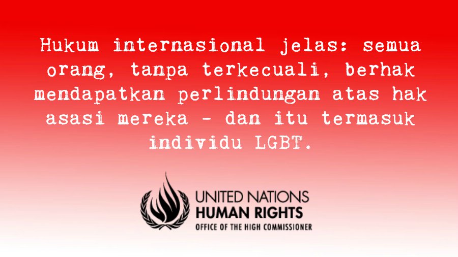 Indonesia: Kami meminta pihak berwenang untuk meninjau ulang undang-undang
yang bertentangan dengan kewajiban internasional